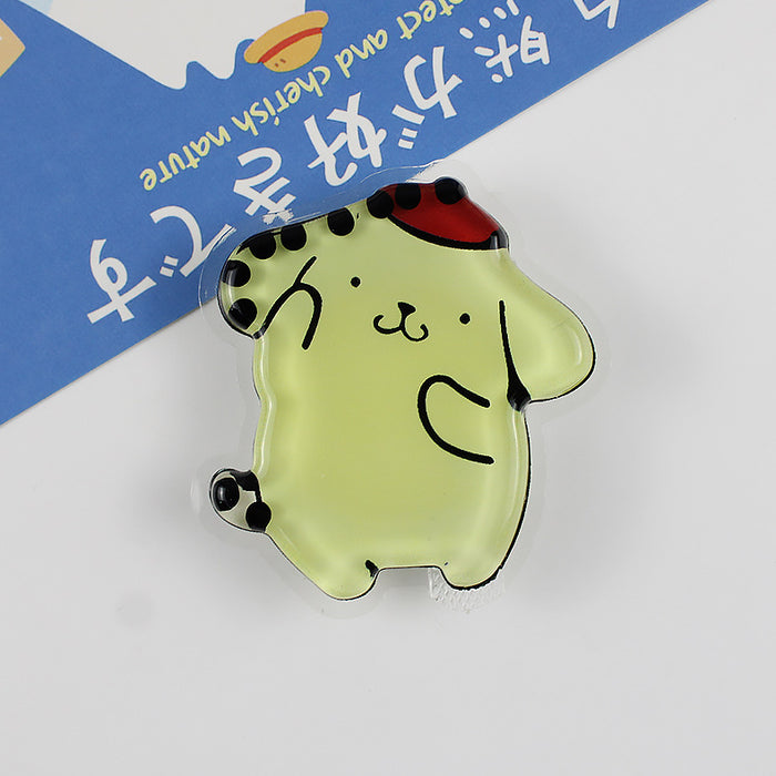 Wholesale Creative Cartoon Quicksand Phone Cushion Stand