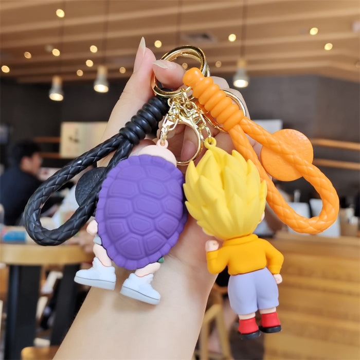 Wholesale Cartoon Silicone Keychains (F) JDC-KC-ZhuoRan002