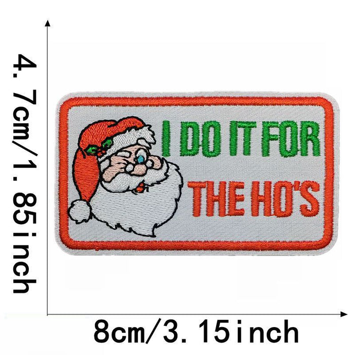 Wholesale English sign cloth DIY Patches