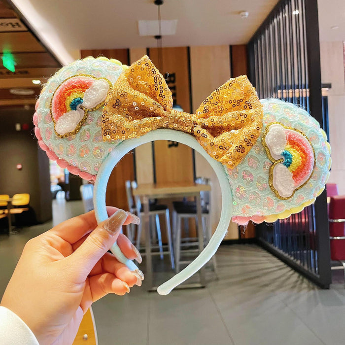 Wholesale hair accessories face wash cute funny mermaid cartoon headband headdress