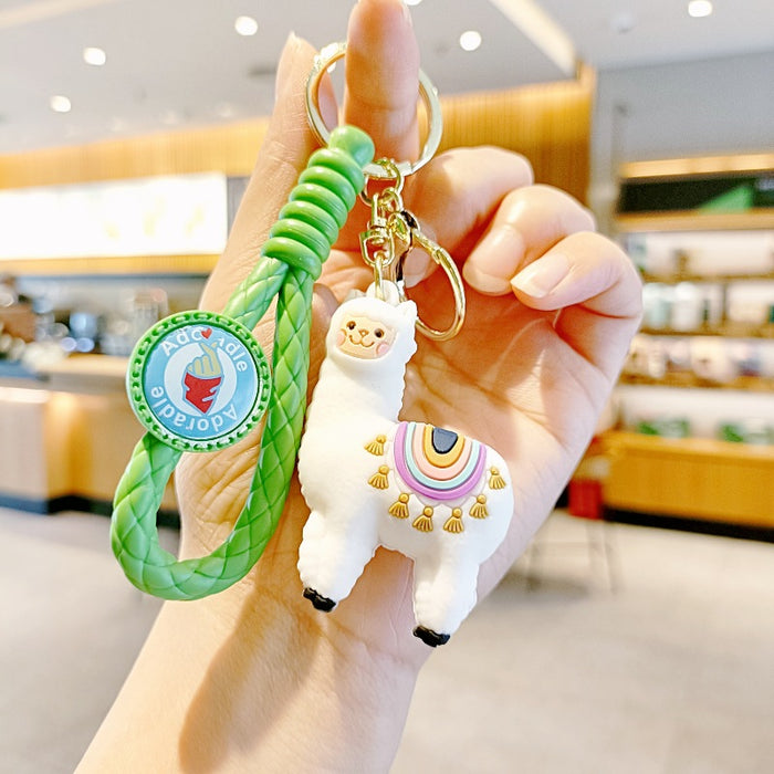 Wholesale Silicone Cartoon Doll Keychain JDC-KC-MingT166