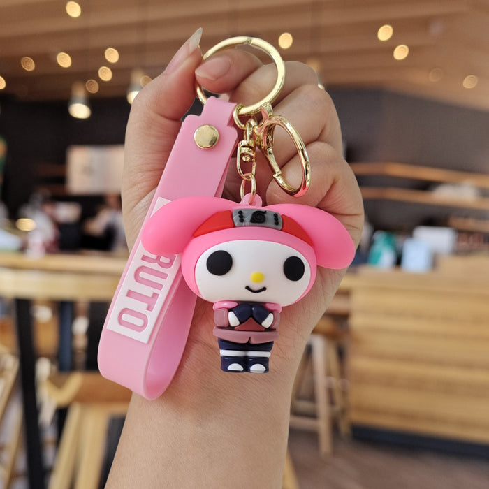 Wholesale Cartoon Doll Silicone Keychain (S) JDC-KC-ZhuoRan004