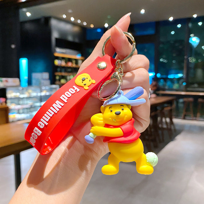 Wholesale Bear couple bag ornaments car key chain