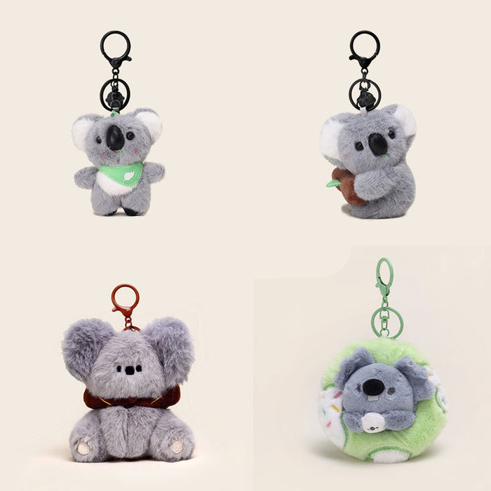 Wholesale cute koala plush Keychains pendant