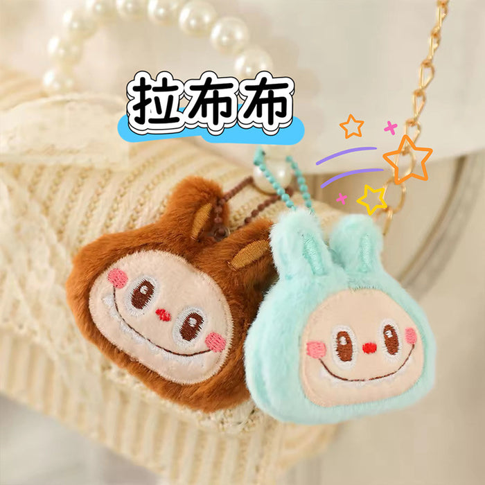 Wholesale Cartoon Plush Pendant Cute  Doll Brooch Bag Pendant Small Accessories