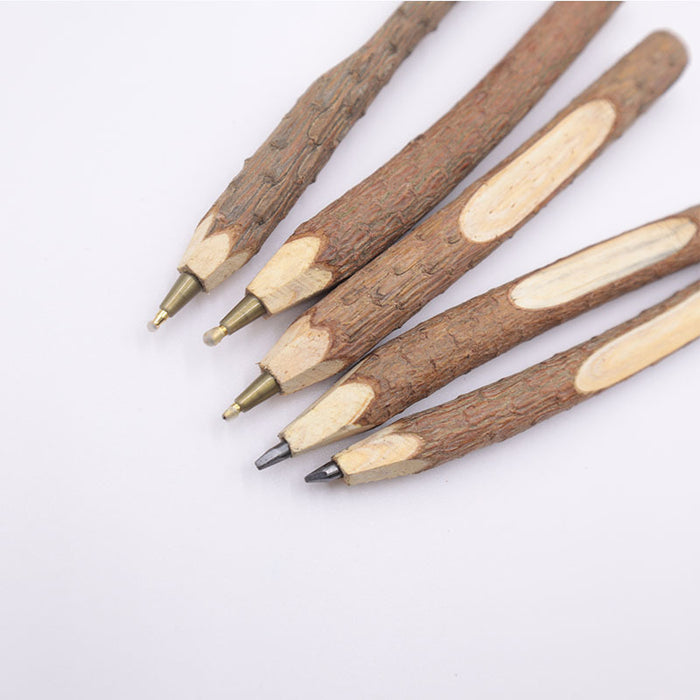 Wholesale Wood Color Branch Pine Pen JDC-PN-ChenYu005