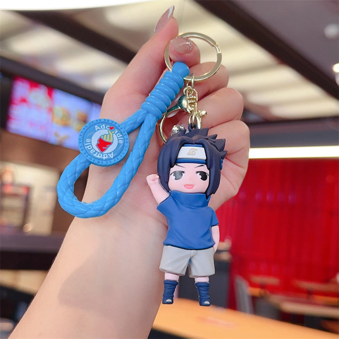 Wholesale  PVC Cartoon Couple Keychain