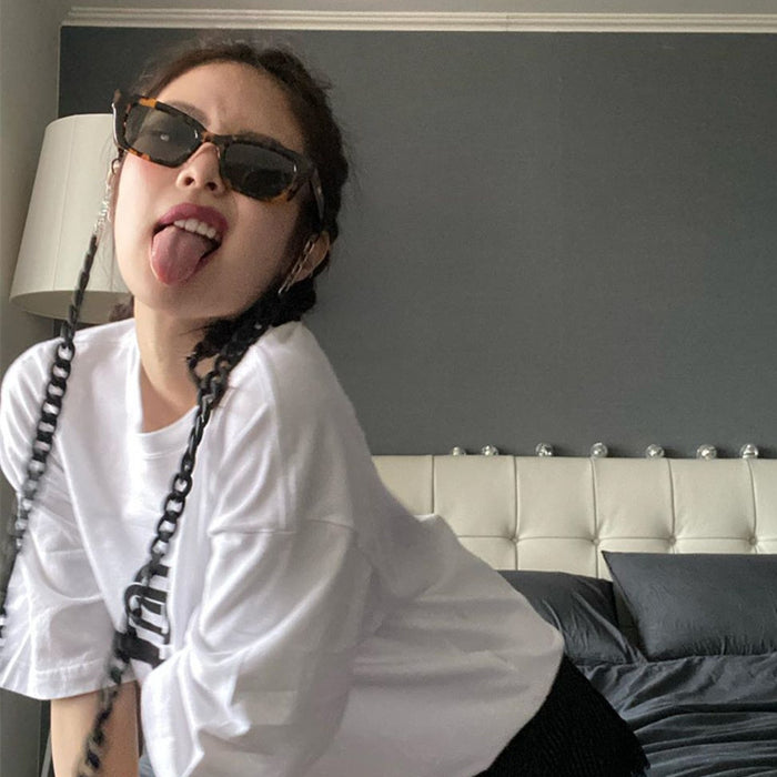 Wholesale sunglasses women sunglasses frame Korean fashion cat's eye