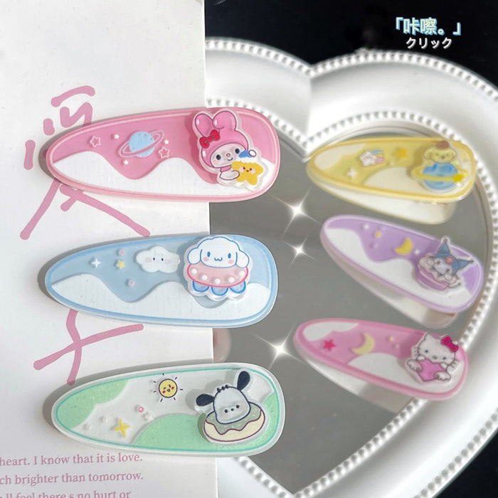 Wholesale Hair Clips Acrylic Cute Cartoon (S) JDC-HC-YaH002