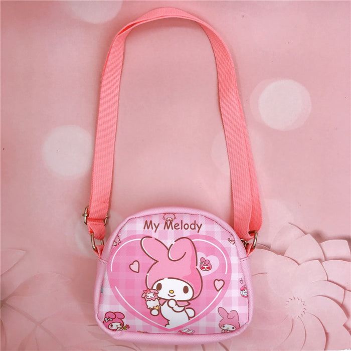 Wholesale PU Double-sided Printing Children's Messenger Shoulder Bag JDC-SD-YaLL003