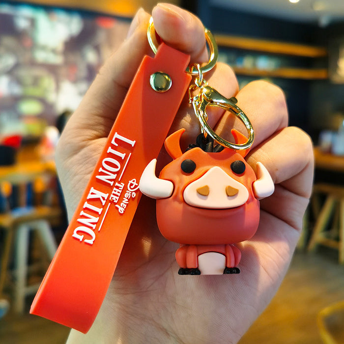 Wholesale Cartoon Doll 3D Rubber Keychain JDC-KC-Tingm061