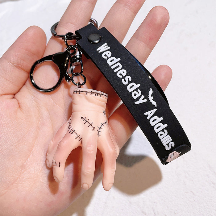 Wholesale Cartoon Silicone Doll Keychain JDC-KC-QiChao052