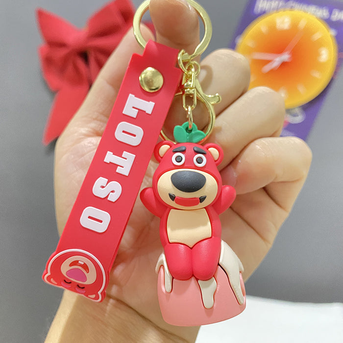 Wholesale PVC Cartoon Doll Keychain JDC-KC-WuYi179