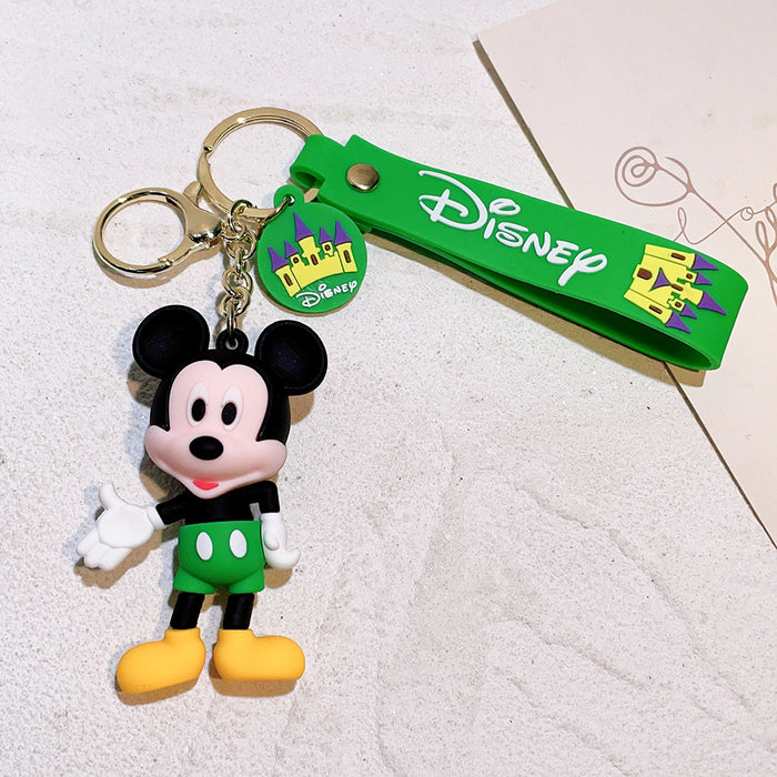 Wholesale Christmas Cartoon Anime Silicone Keychain JDC-KC-Qiwei034