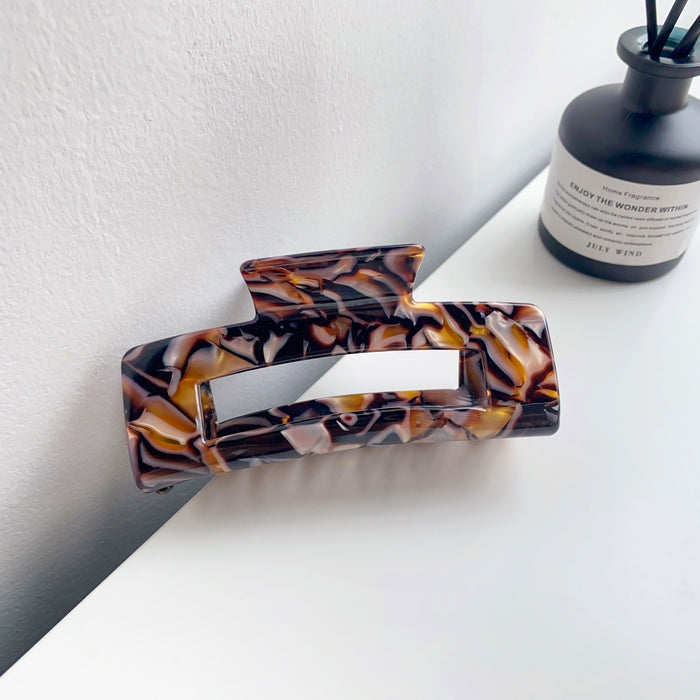 Wholesale Acetate Leopard Print Hair Claw Clip for Everyday Styling Hair Accessory