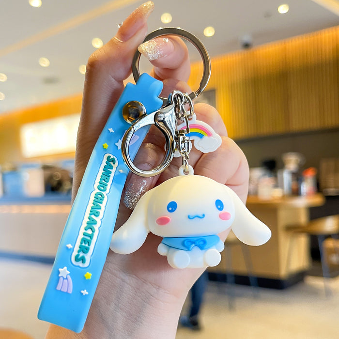 Wholesale Cute Cartoon Three-dimensional Silicone Keychain (S)  JDC-KC-ZhiZ004