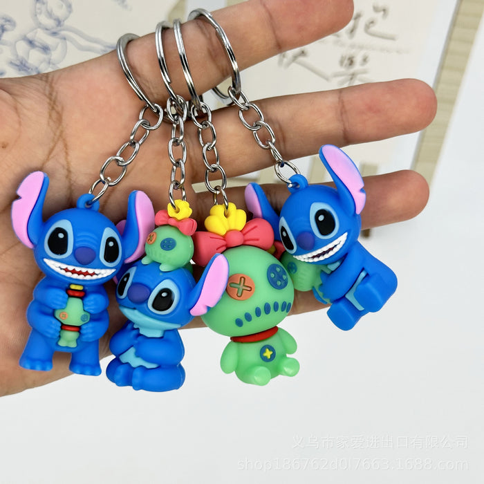 Wholesale Cartoon PVC Doll Keychains (F) JDC-KC-JiaA005