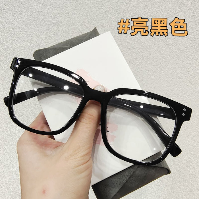 Wholesale Black frame glasses can be paired with anti blue light flat lenses for myopia