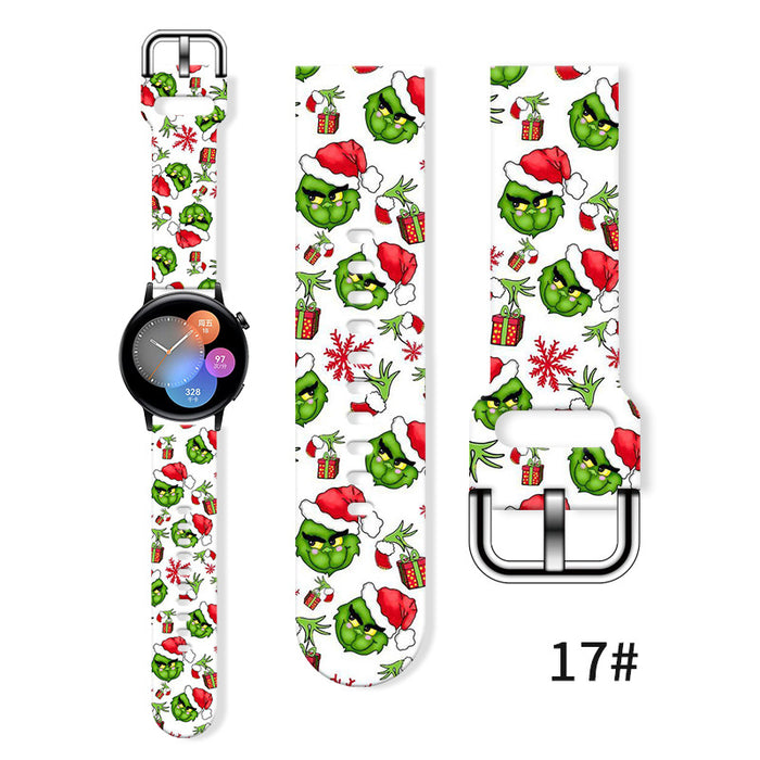 Wholesale Printed Tpu Watch Strap Wrist Strap JDC-WD-NuoQi063