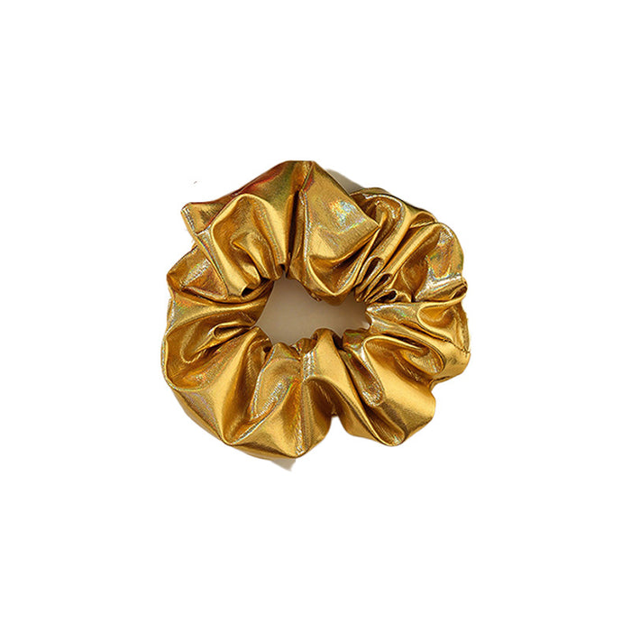 Wholesale 3PCS Pu Golden Large Intestine Hair Tie JDC-HS-ZheZ003