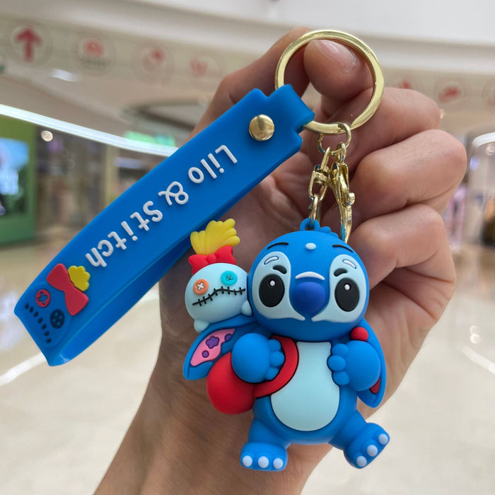 Wholesale Keychain Bag Pendant Car Keychain Doll Machine Cartoon