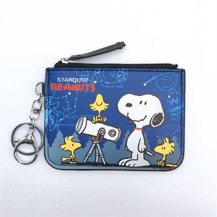 Wholesale Student Cartoon Leather Wallet with Keychain