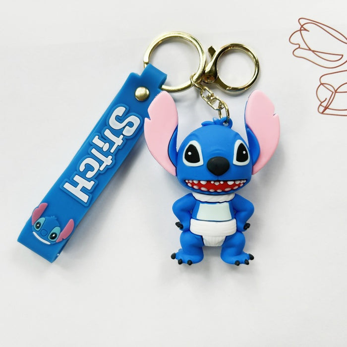 Wholesale PVC Cartoon Doll Keychain JDC-KC-WuYi124