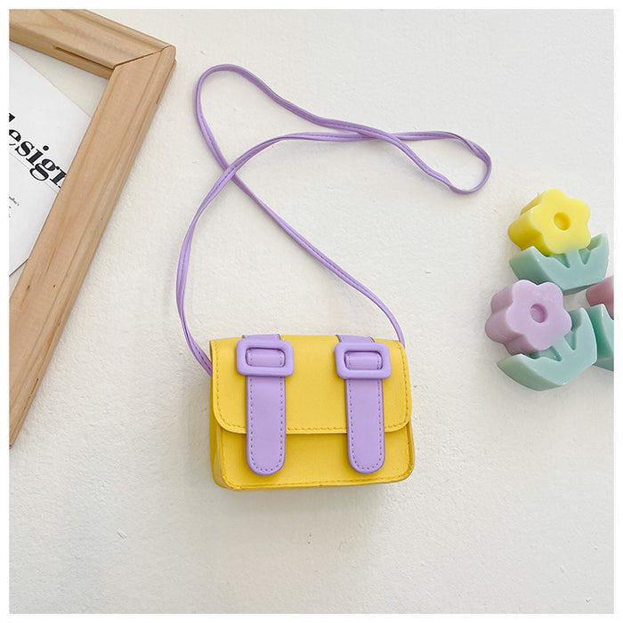 Wholesale Children's Bag Satchel Fashionable All-match Girls' Crossbody Bag Stylish Coin Purse