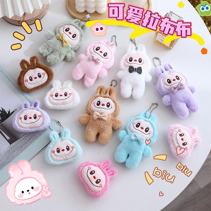 Wholesale Cartoon Brooch Plush Batch Cute Cloth Doll Toy Bag Pendant Clothing Accessories