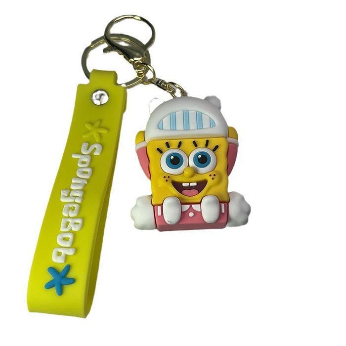 Wholesale SpongeBob SquarePants PVC Keychains JDC-KC-MiaoY070