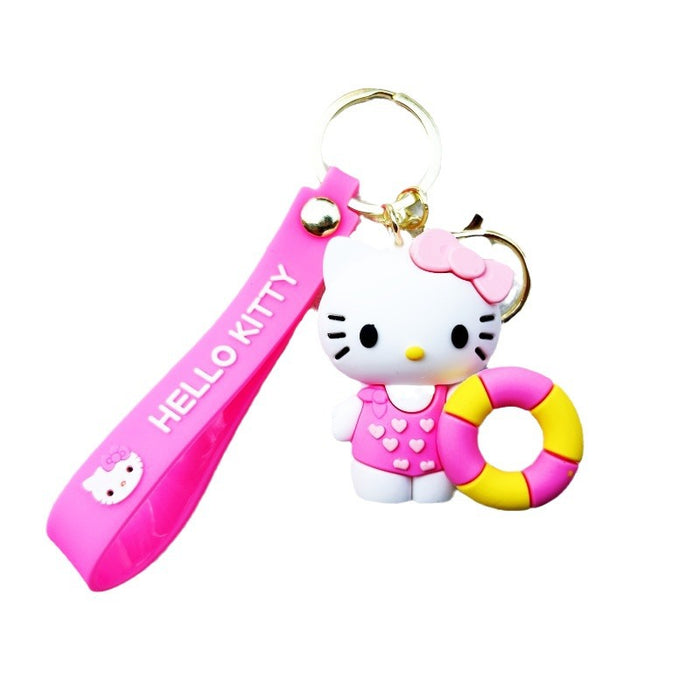 Wholesale PVC Cartoon Doll Keychain JDC-KC-WuYi187