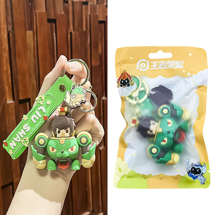 Wholesale Cartoon 3D Doll PVC Keychain JDC-KC-MingT054