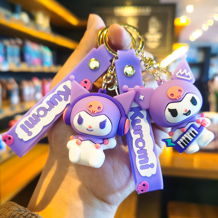 Wholesale Cute Music Car Pendant Cute Key Chain