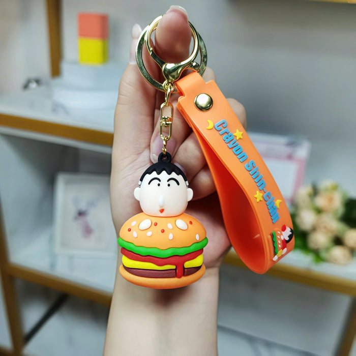 Wholesale Metal Keychain Cartoon Car Key Accessory Bag Charm MOQ≥2
