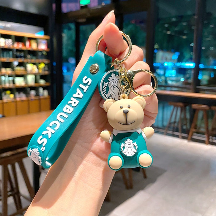 Wholesale Keychain Cartoon 3D Doll Car Keychain Pendant