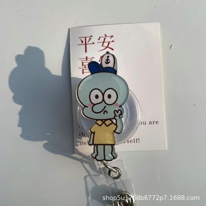 Wholesale ABS Cartoon Scroll Keychain JDC-KC-ChenPin002