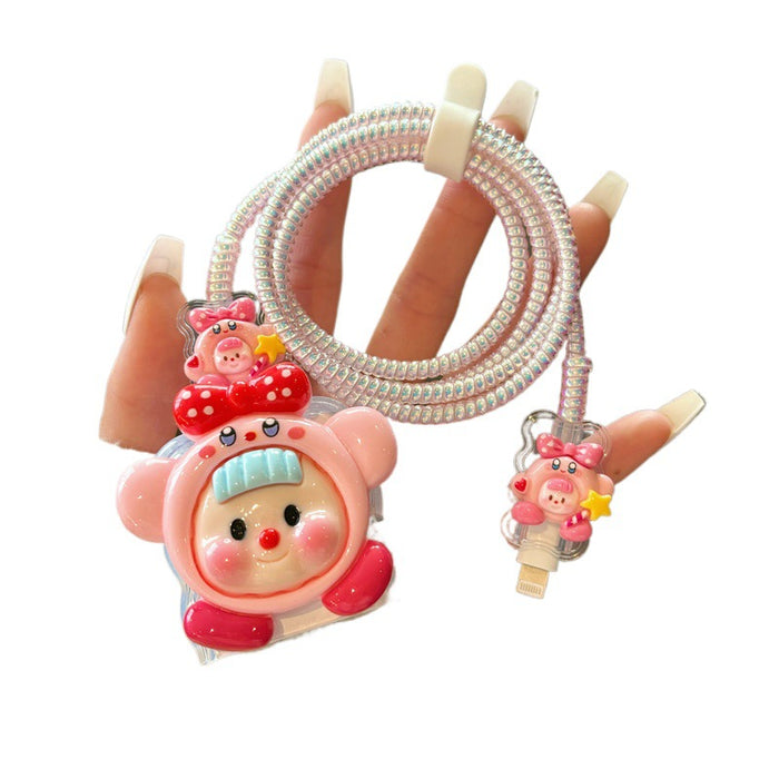 Wholesale 3D Cartoon Character Charger Protective Case 20W