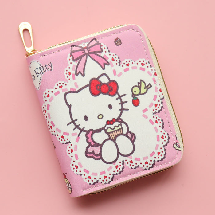 Wholesale PU Cute Cartoon Mini Kitty Wallet JDC-WT- Jumei001