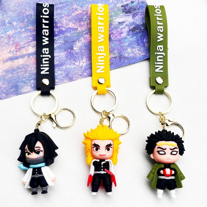 Wholesale Cartoon Doll PVC Keychain JDC-KC-ChuC029