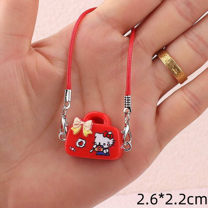 Wholesale Mini Cartoon Cat Handbag Keychain
