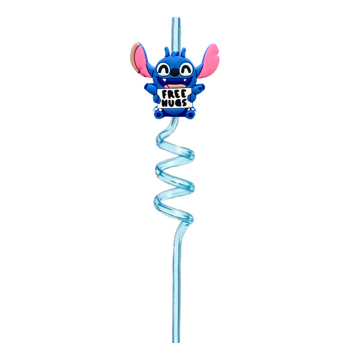 Wholesale Colorful spiral curved straw, environmentally friendly creative cartoon curved straw, party plastic straw, spot wholesale