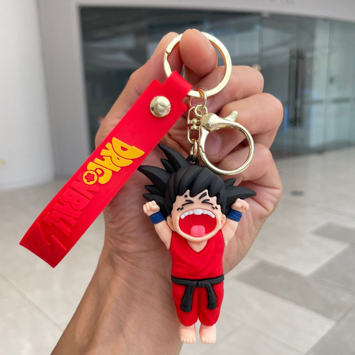 Wholesale Cartoon Silicone Doll Keychain JDC-KC-YiCheng001