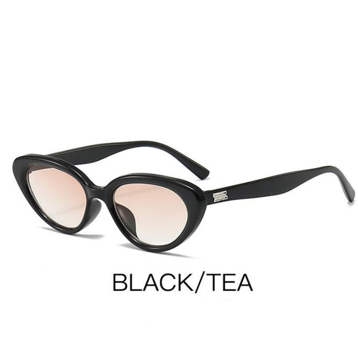 Wholesale Versatile visor sunglasses, fashionable small frame cat eye sunglasses, personalized