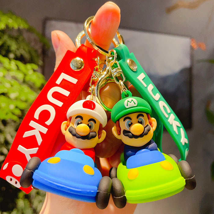 Wholesale PVC Cartoon Cute Car Keychain JDC-KC-ManM122