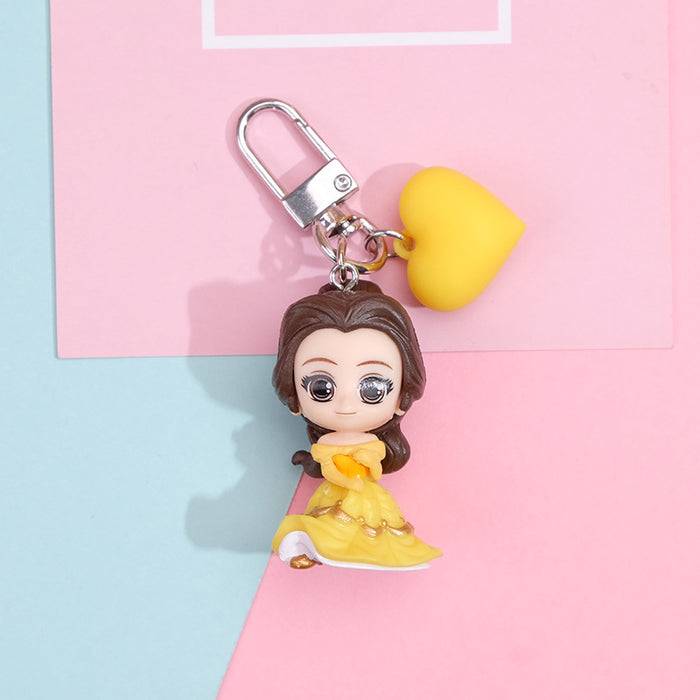 Wholesale Cartoon Doll Resin Keychain JDC-KC-QingMou003