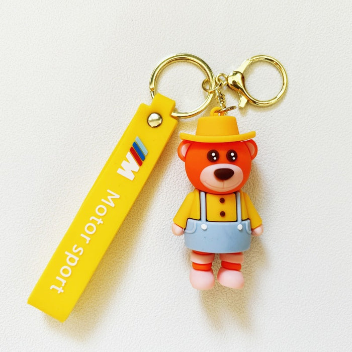 Wholesale PVC Cartoon Doll Keychain JDC-KC-WuYi276