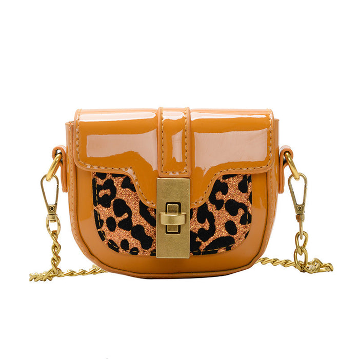 Wholesale PU Fashion Leopard Print Girls Shoulder Crossbody Bag JDC-SD-YuanDuo078