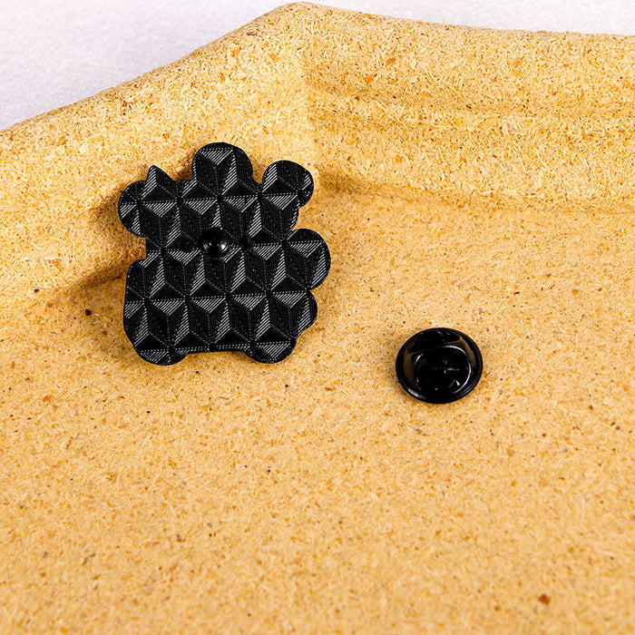 Wholesale Oil Dripping Cartoon Potted Plants Cute Black Cat Badge Brooch Bag Clothing Coat Animal Badge