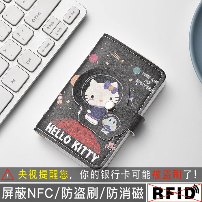 Wholesale Cute Cartoon Multi-Card Slot Card Holder ID Card Organizer Wallet