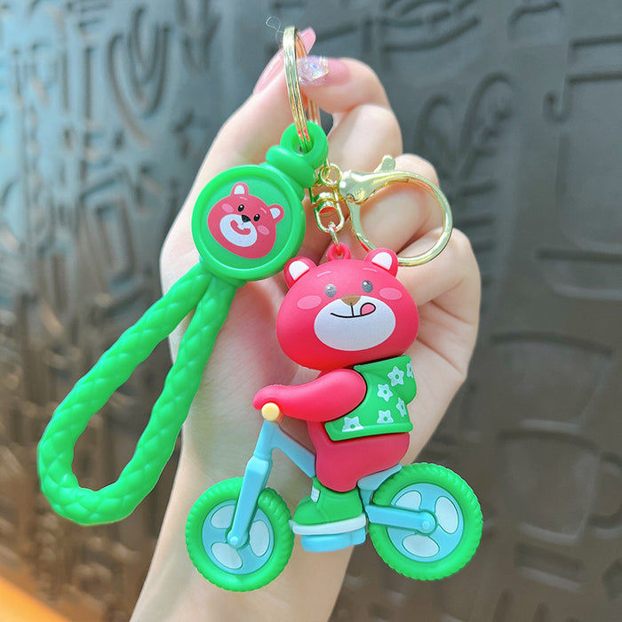 Wholesale Silicone Cartoon Doll Keychain（S） JDC-KC-YanG034